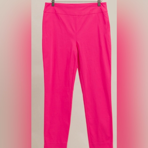Eric Casual Solid Super Stretch Ankle Pants - Picture 1 of 1